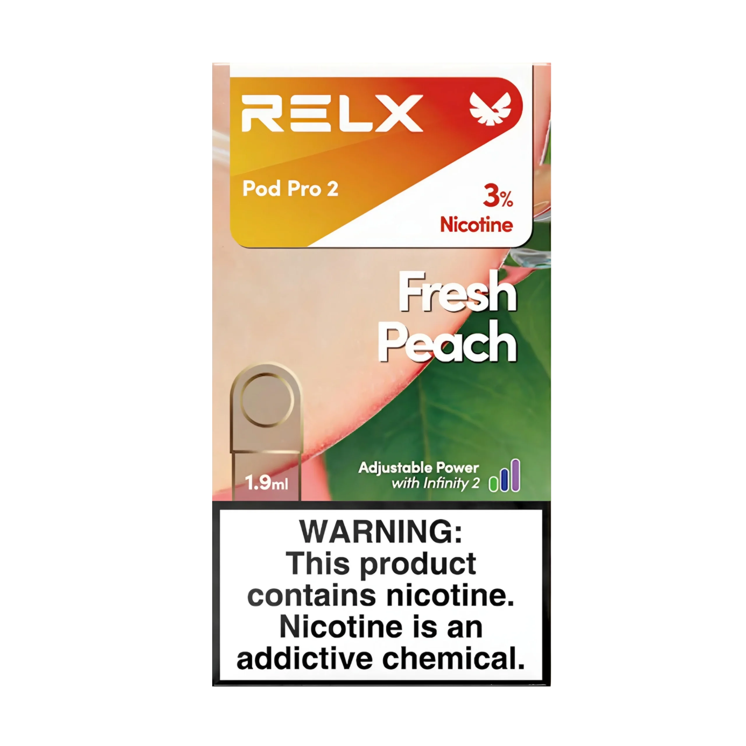 Relx ピーチ Fresh Peach 3% 1 Relx ピーチ Fresh Peach 3%