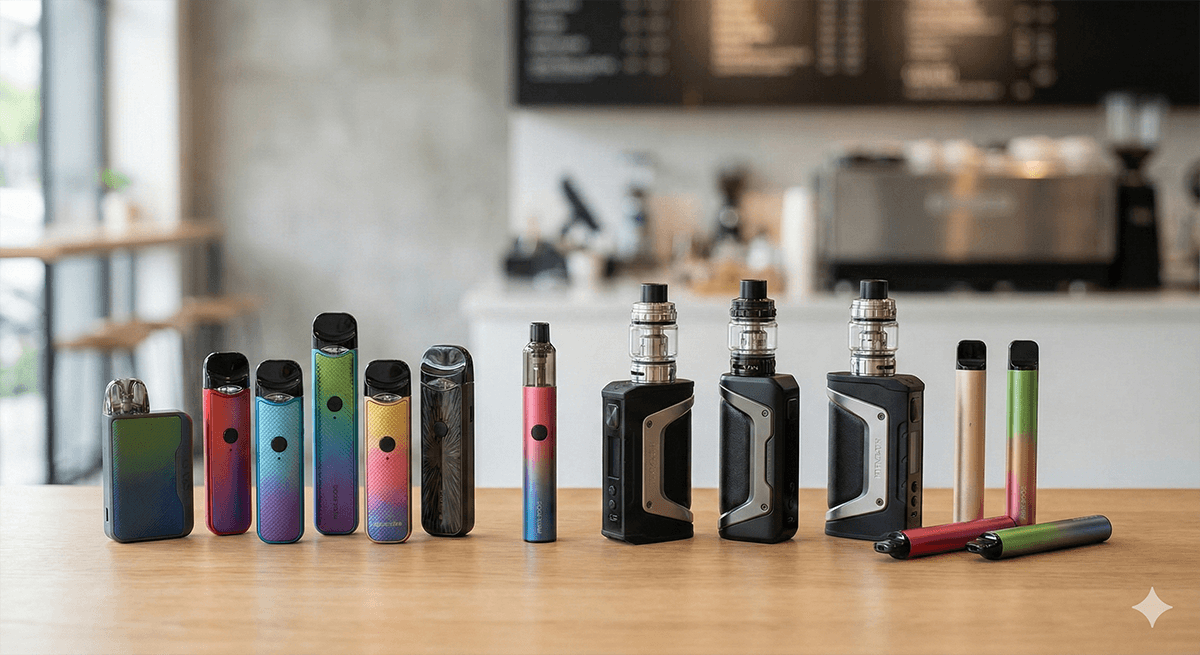 電子タバコの種類を徹底解説!あなたに合うVAPEはどれ? 29 電子タバコの種類