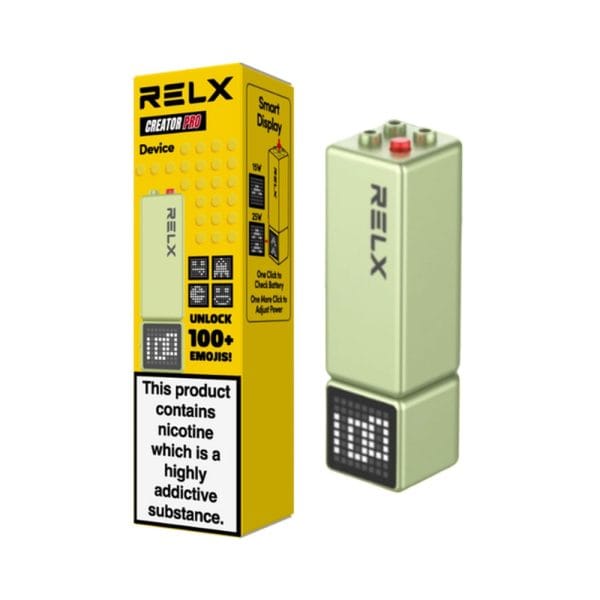 relx creator pro device green