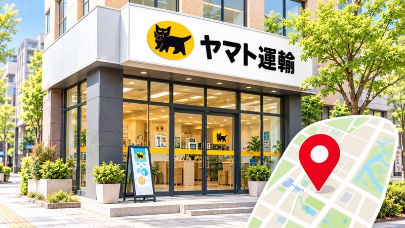 Yamato Transport Storefront Map Location